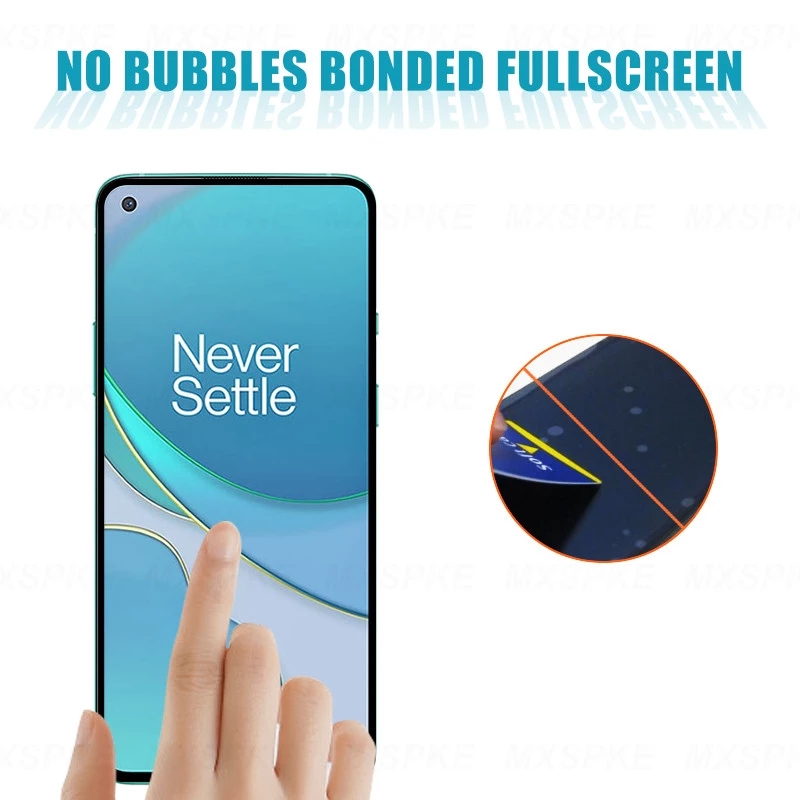 Bakeey-1235PCS-for-OnePlus-9R-Front-Film-9H-Anti-Explosion-Anti-Fingerprint-Full-Glue-Full-Coverage--1893075-7